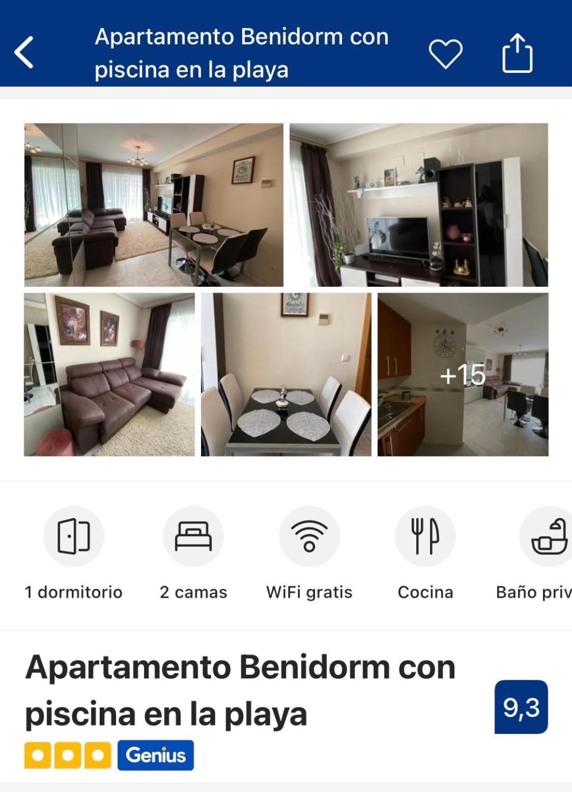 Apartamento Benidorm Con Piscina En La Playa Cala de Finestrat Dış mekan fotoğraf