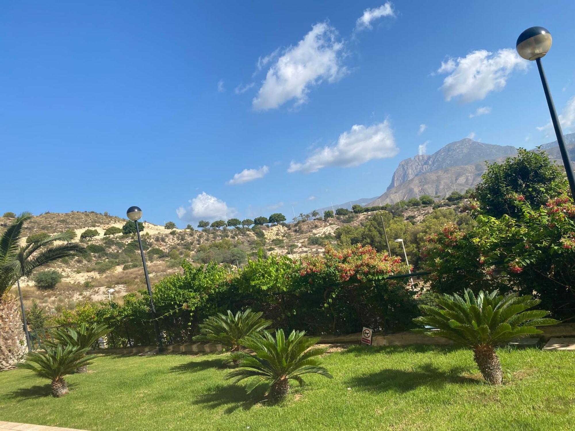 Apartamento Benidorm Con Piscina En La Playa Cala de Finestrat Dış mekan fotoğraf